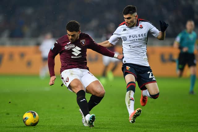 Che Adams played the full match for Torino against Genoa.