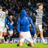 Rangers' Robin Propper shows his frustration after failing to convert a chance against Queen's Park. (Photo by Alan Harvey / SNS Group)