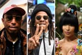 Three of the world's richest rappers.