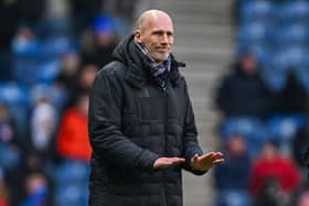 Rangers manager Philippe Clement is under serious pressure after seeing his side lose 1-0 to Queen's Park in the Scottish Cup. Cr: SNS Group.