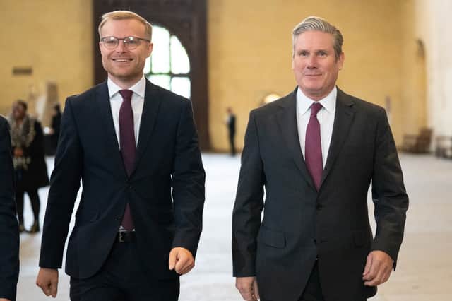 UK Energy Minister Michael Shanks and Prime Minister Sir Keir Starmer