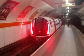 Too shoogly: a new Glasgow Subway train pictured in December 2023 (Picture: Alastair Dalton)
