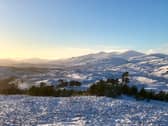 The site of the planned windfarm from German firm EnergyKontor at Strathfarrer in the Highlands. PIC: Peter Dunn.