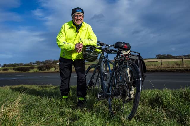 Drem-Gullane path campaigner Iain Monk described the B1345 as "dangerous as hell".