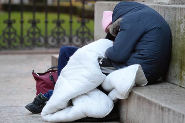 Homelessness is rising, and the number of people sleeping rough has soared
