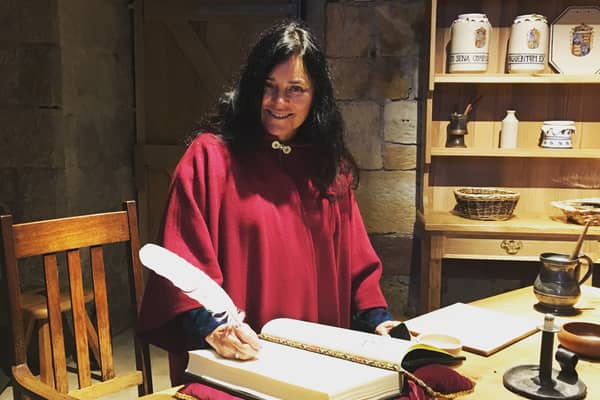 Outlander author Diana Gabaldon at Falkland Palace. PIC: Alison Campsie