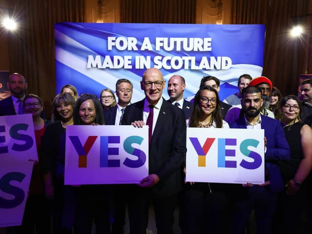 First Minister John Swinney says independence will be central to the SNP’s 2026 election campaign.