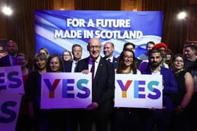 John Swinney and others mark the tenth anniversary of the 2014 referendum in September. Scottish independence remains the over-riding consideration for SNP politicians (Picture: Jeff J Mitchell)