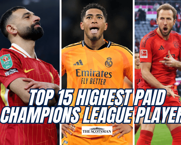 Here are the top 15 highest paid players in the Champions League 2025. Cr: Getty Images.