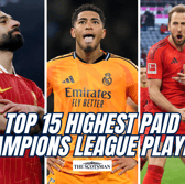 Here are the top 15 highest paid players in the Champions League 2025. Cr: Getty Images.