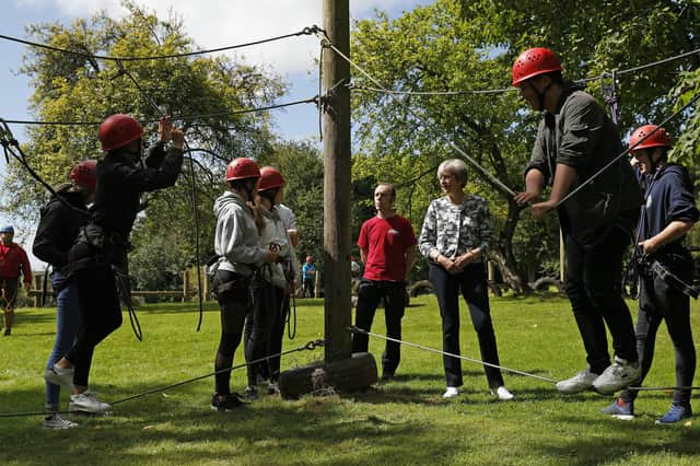 Outdoor education can help build self-esteem, confidence and resilience (Picture: Adrian Dennis)