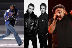 Kendrick Lamar, Oasis and AC/DC are set to perform some of Scotland's biggest shows in 2025. 