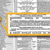 On 21 April 1875, The Scotsman newspaper carried an advertisement for a public meeting ‘to consider the expediency of establishing a course of lectures on cookery with demonstrations and relative arrangements’. This meeting led directly to the opening of the Edinburgh School of Cookery, the institution that would ultimately become Queen Margaret University.