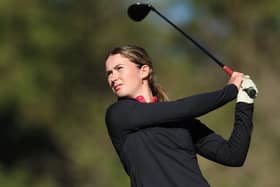 North Berwick’s Grace Crawford in action during the Justin Rose Telegraph Junior Golf Championship in Portugal