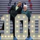 Val McDermid, seen with fellow author Damian Barr, at the launch of celebrations for the National Library of Scotland's 100th anniversary last month (Picture: Jeff J Mitchell)