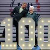 Val McDermid, seen with fellow author Damian Barr, at the launch of celebrations for the National Library of Scotland's 100th anniversary last month (Picture: Jeff J Mitchell)