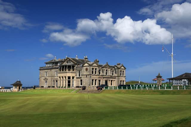 A view of the par 4, 18th green on The Old Course at St Andrews. Picture: David Cannon/Getty Images