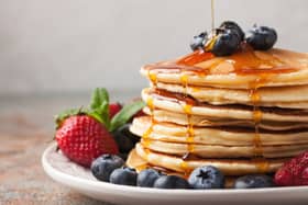 It's traditional to make pancakes on Shrove Tuesday.