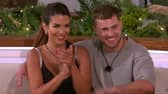 Ekin-Su Cülcüloğlu (Leo) and Curtis Pritchard (Aquarius) pictured in last night's Love Island All Stars episode. Credit: ITV