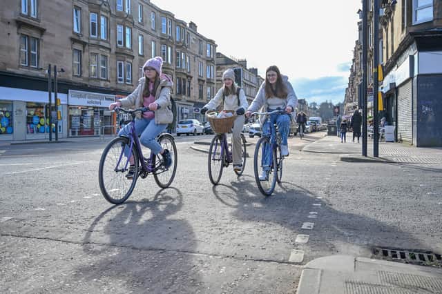 Cycling rates traditionally drop off among secondary school pupils 