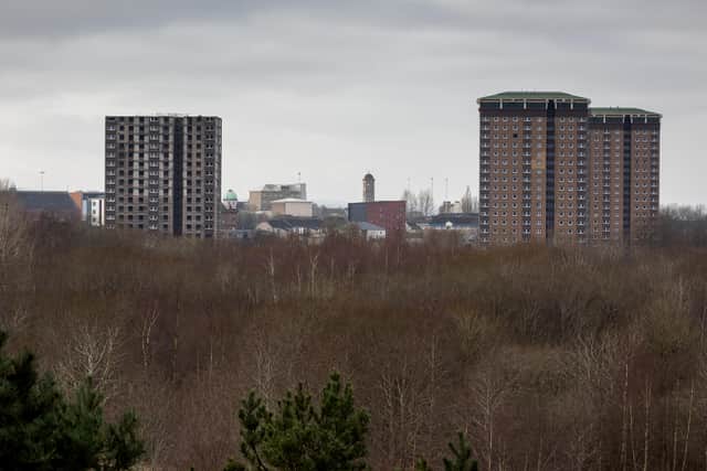 Allan, Coursington and Draffen Towers will be demolished in a controlled explosion