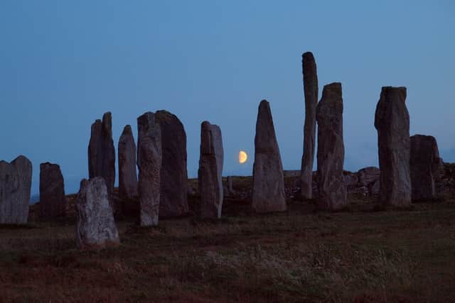 Calanais Standing Stones on the Isle of Lewis