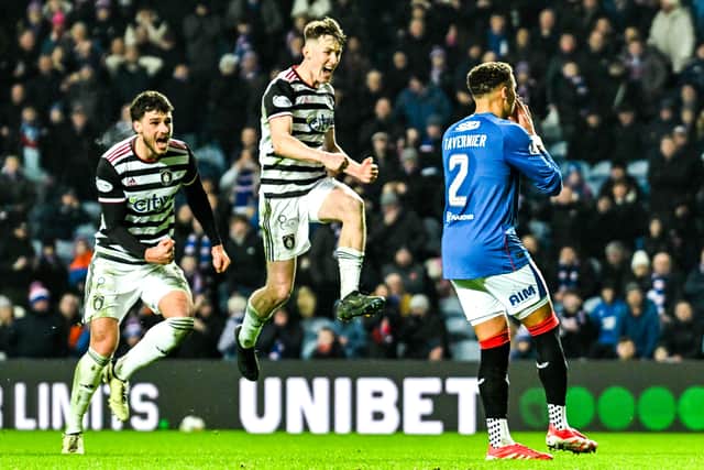 Rangers suffered an embarrassing defeat by Queen's Park.