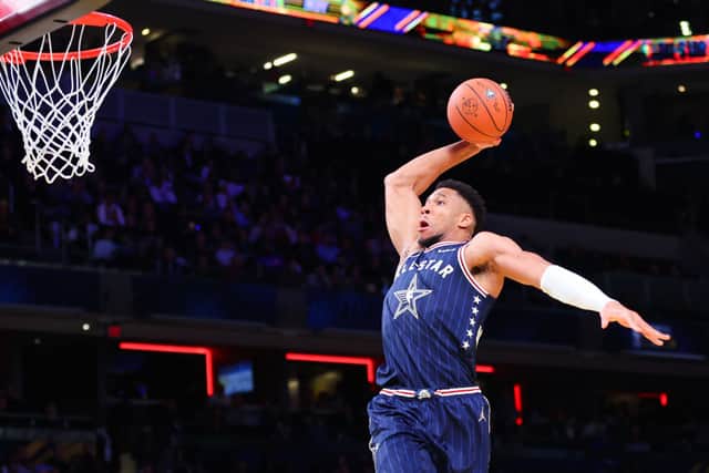 Giannis Antetokounmpo misses this weekend's All-Star with injury.