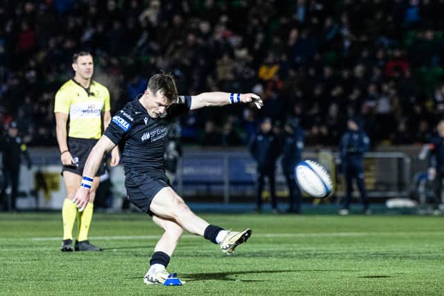 George Horne will be in action for Glasgow Warriors at Dragons.