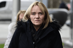Sandie Peggie, a nurse at Victoria Hospital in Kirkcaldy, who was suspended after complaining about sharing a changing room with Dr Beth Upton, a trans woman. She has taken NHS Fife to an employment tribunal. PIC: John Devlin.