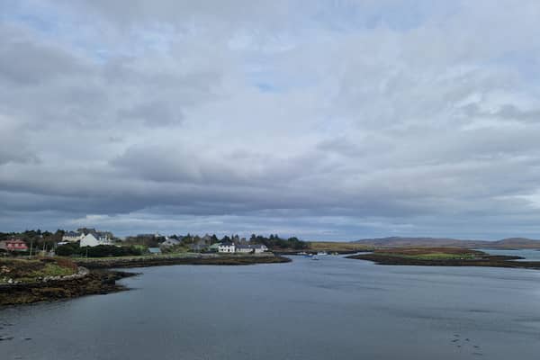 Lochmaddy, on North Uist 