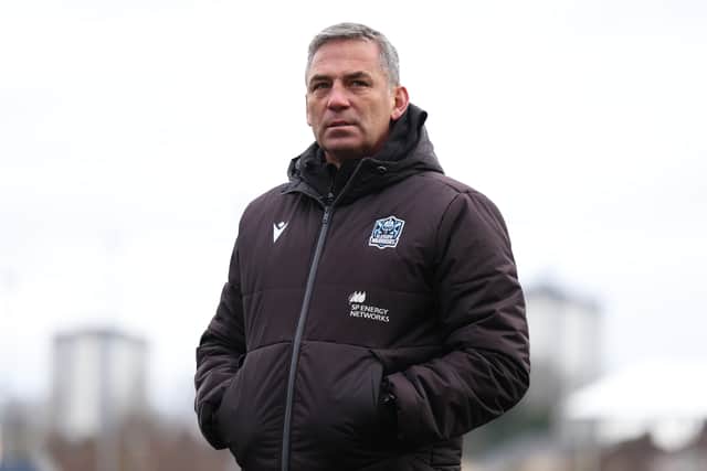 Glasgow Warriors head coach Franco Smith is on a shortlist of candidates for the Wales job. (Photo by Ross MacDonald / SNS Group)