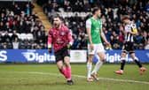 Hibs goalkeeper Jordan Smith celebrates making a double save during the goalless draw at St Mirren. (Photo by Craig Williamson / SNS Group)