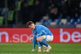 Scott McTominay and Napoli have extended their lead at the top of Serie A. (Photo by Francesco Pecoraro/Getty Images)