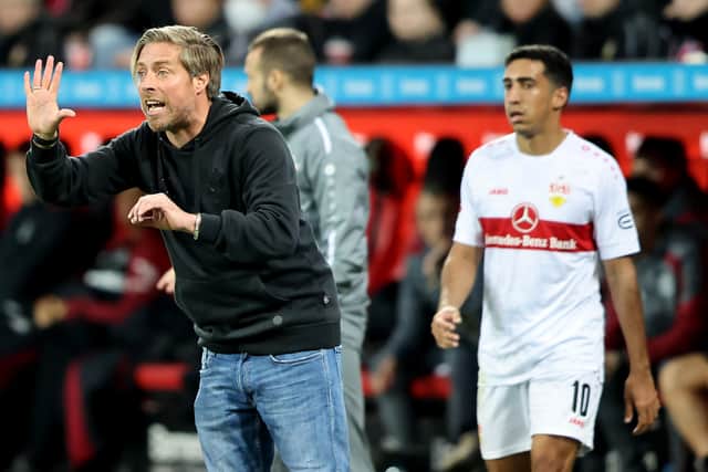 Michael Wimmer had an interim spell in charge of VfB Stuttgart.