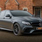 With a 600bhp V8 engine, the E63S AMG is a true muscle car