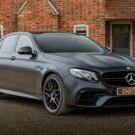 With a 600bhp V8 engine, the E63S AMG is a true muscle car