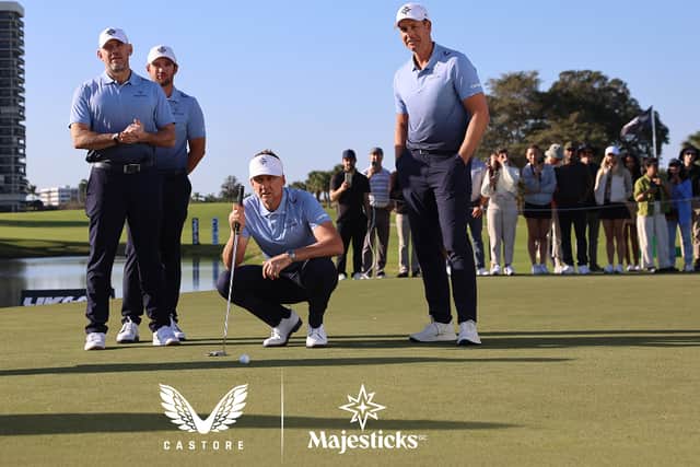 Majesticks, represented by Lee Westwood, Sam Horsfield, Ian Poulter and Henrik Stenson, recentlt anounced a new clothing contract with Castore 