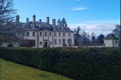 Aultmore House has been renamed Tomintoul by its new owners, Angus Dundee Distillers Ltd, who will embark on a major renovation of the property. PIC: Rosalind Erskine.