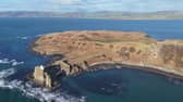 The Isle of Sanda off the Kintyre peninsula has a new owner. PIC:  Mowi.