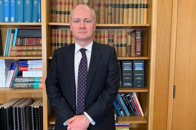 John Logue, Crown Agent and chief executive of the Crown Office and Procurator Fiscal Service. Picture: COPFS