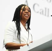 Conservative leader Kemi Badenoch warned about the fall of Western civilisation as she urged her party to reform itself (Picture: Jordan Pettitt)