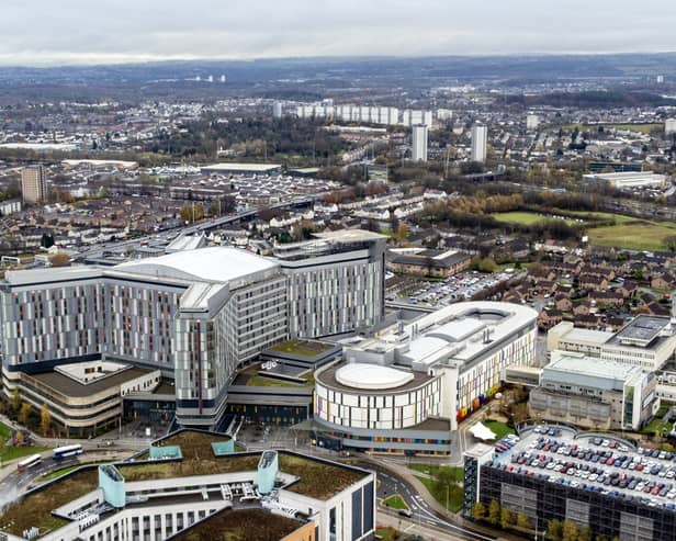 The Queen Elizabeth University Hospital in Glasgow