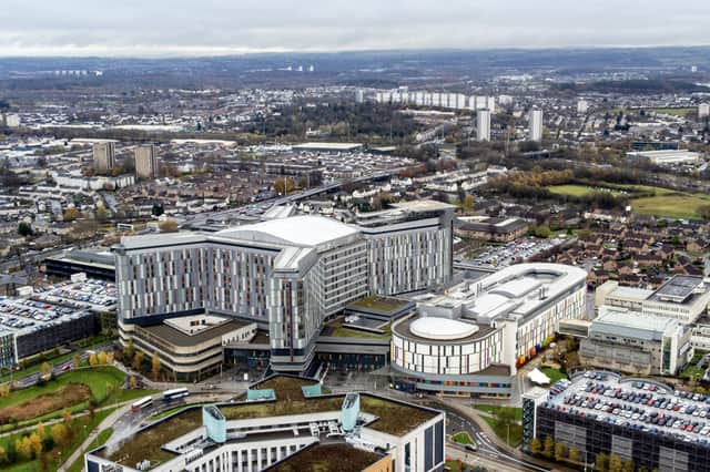 The Queen Elizabeth University Hospital in Glasgow