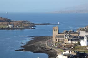 A view of Oban from McCaigs Tower