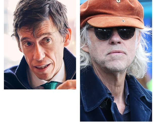 Bob Geldof is to perform with his band the Boomtown Rats, while Rory Stewart will also speak at the festival.