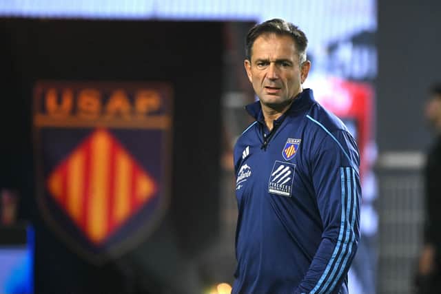 Head coach Franck Azema has ambitious plans for Perpignan.