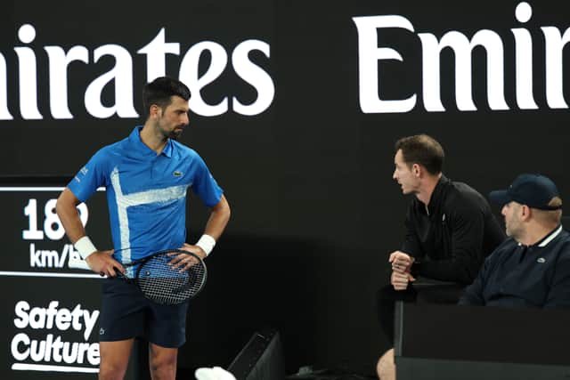 Andy Murray will continue to coach Novak Djokovic.