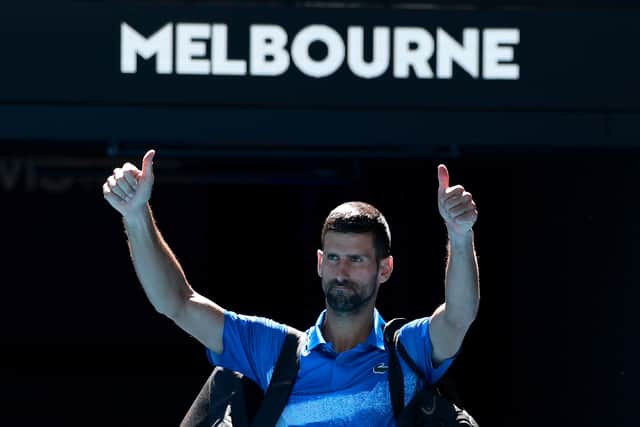 Novak Djokovic is back in action at the Qatar Open this week.