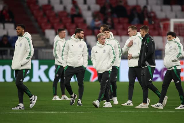 Celtic are at Bayern Munich in the Champions League.